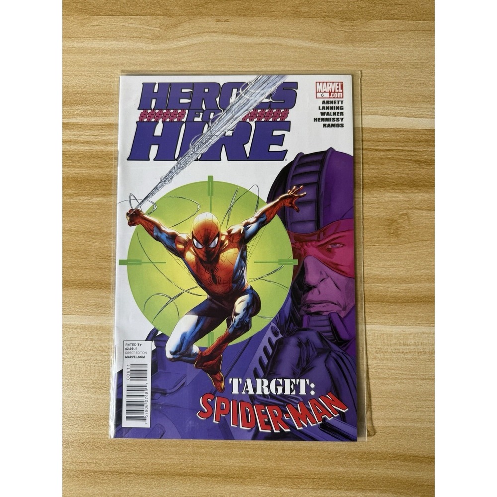 Marvel Comics Heroes for Hire Target: Spider- Man #6 Modern Age 2011